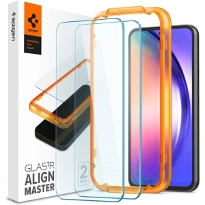 Sticlă securizată Spigen GLAS.tR Slim AlignMaster Samsung Galaxy A54 5G Clear [2 PACK]