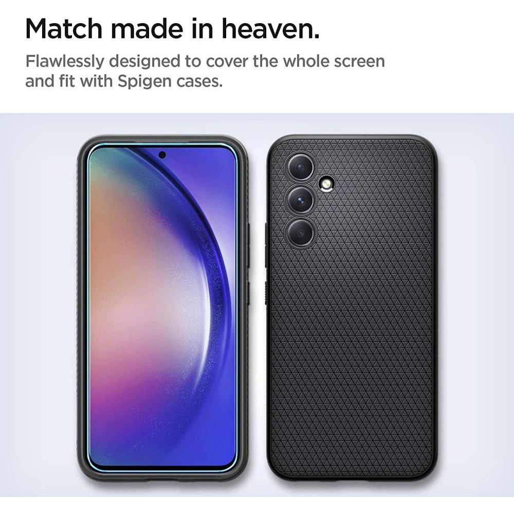 Hurtownia GSM - Sticlă securizată Spigen GLAS.tR Slim AlignMaster Samsung Galaxy A54 5G Clear [2 PACK] - SPN2830 - {ean13} - Hurt