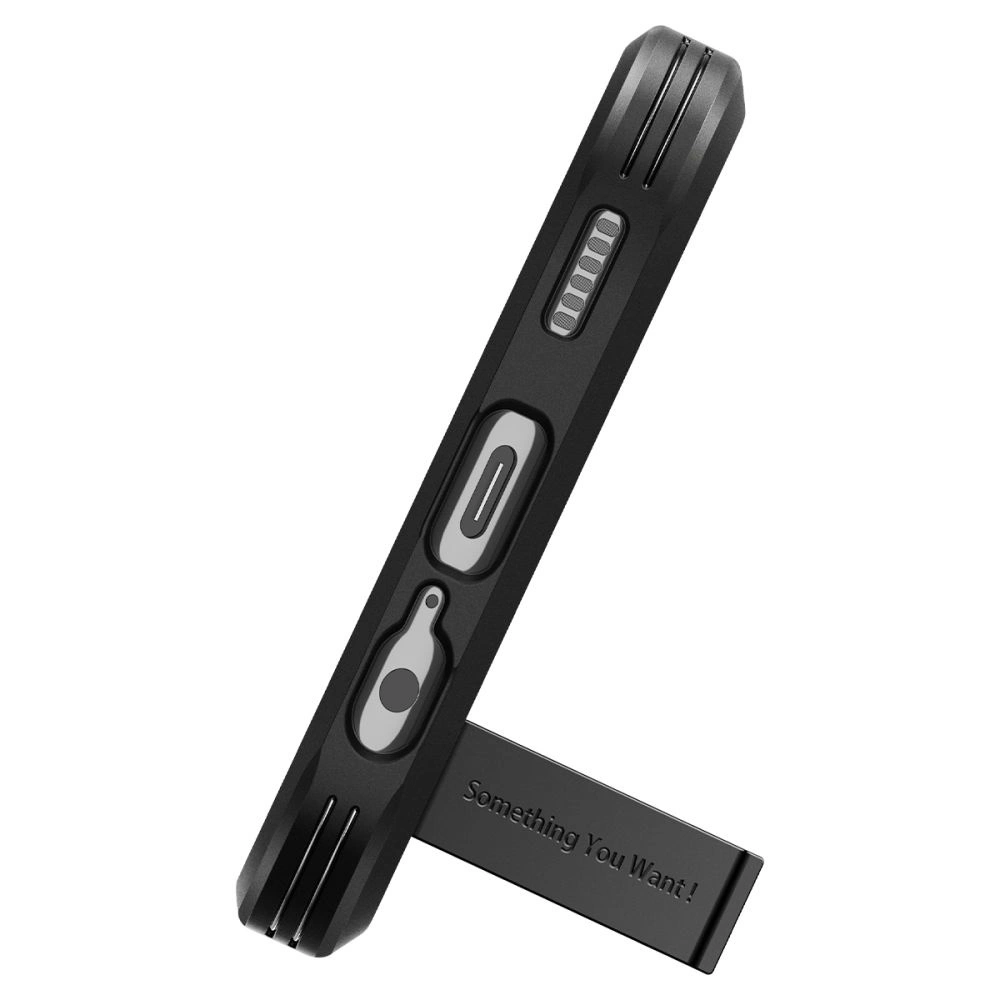 Hurtownia GSM - Etui Spigen Tough Armor Samsung Galaxy A14 LTE Schwarz - SPN2834 - {ean13} - Hurt