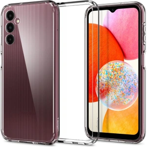 Hurtownia GSM - Etui Spigen Ultra Hybrid Samsung Galaxy A14 LTE Átlátszó - SPN2835 - {ean13} - Hurt