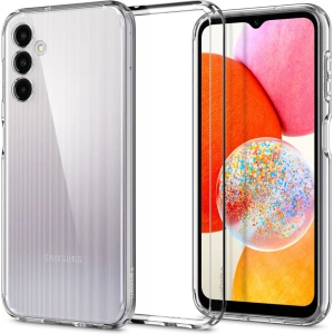 Hurtownia GSM - Etui Spigen Ultra Hybrid Samsung Galaxy A14 LTE Átlátszó - SPN2835 - {ean13} - Hurt