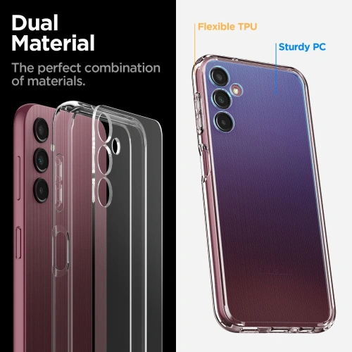 Etui Spigen Ultra Hybrid Samsung Galaxy A14 LTE Crystal Clear