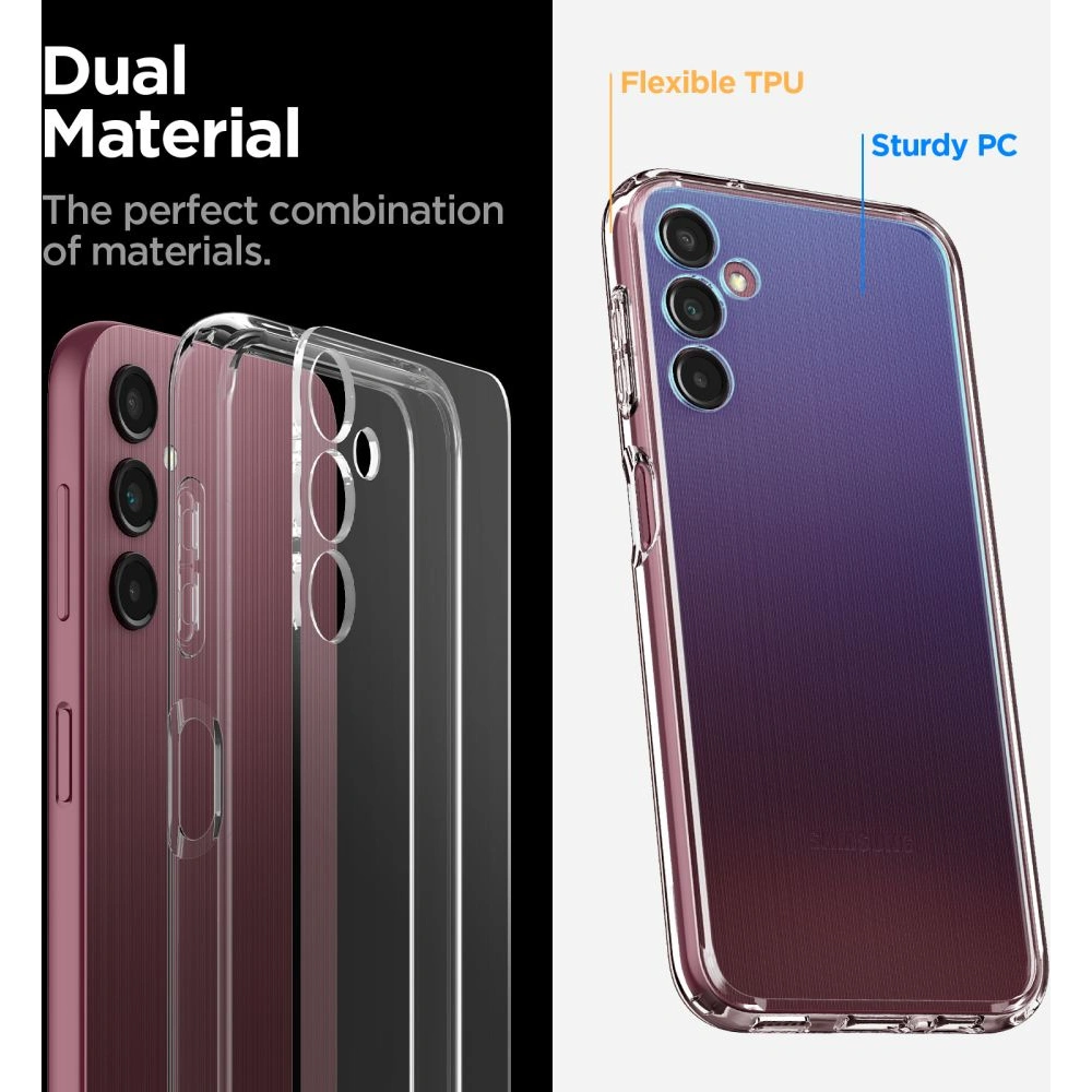 Hurtownia GSM - Etui Spigen Ultra Hybrid Samsung Galaxy A14 LTE Átlátszó - SPN2835 - {ean13} - Hurt