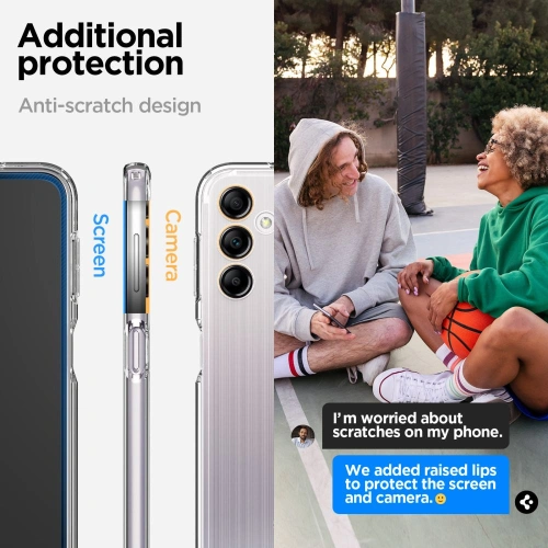 Etui Spigen Ultra Hybrid Samsung Galaxy A14 LTE Crystal Clear