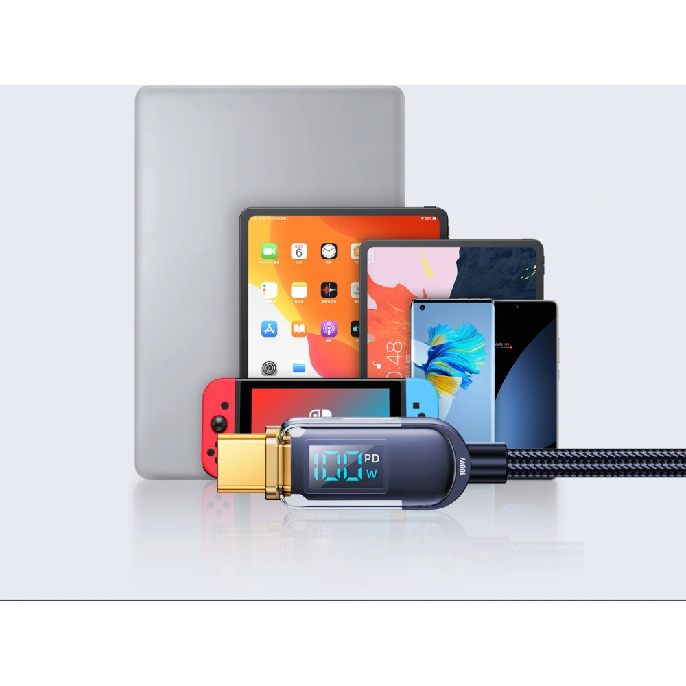 Hurtownia GSM - Cablul Joyroom S-CC100A4 USB-C/USB-C 100W 1,2m albastru - JYR645 - {ean13} - Hurt