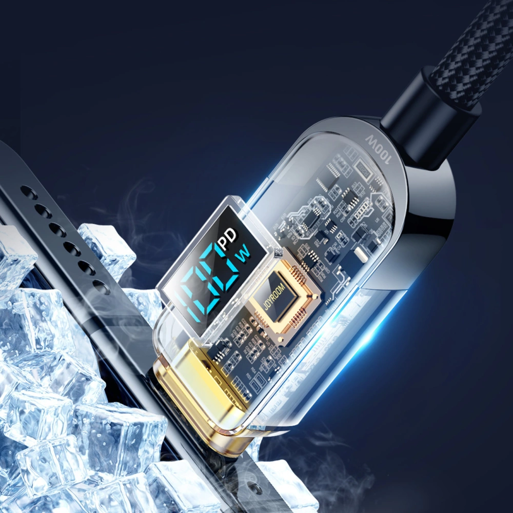 Hurtownia GSM - Cablul Joyroom S-CC100A4 USB-C/USB-C 100W 1,2m albastru - JYR645 - {ean13} - Hurt