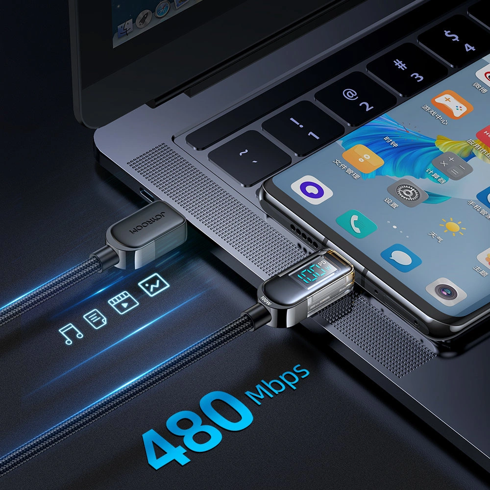 Hurtownia GSM - Kabel Joyroom S-CC100A4 USB-C/USB-C 100W 1,2m černý - JYR646 - {ean13} - Hurt