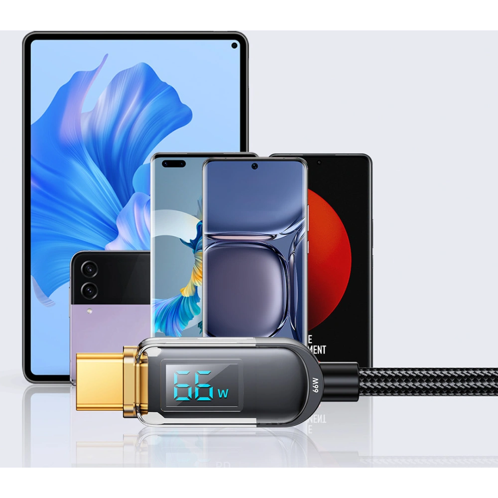 Hurtownia GSM - Kábel Joyroom S-AC066A4 USB-A/USB-C 66W 1,2m fekete - JYR647 - {ean13} - Hurt