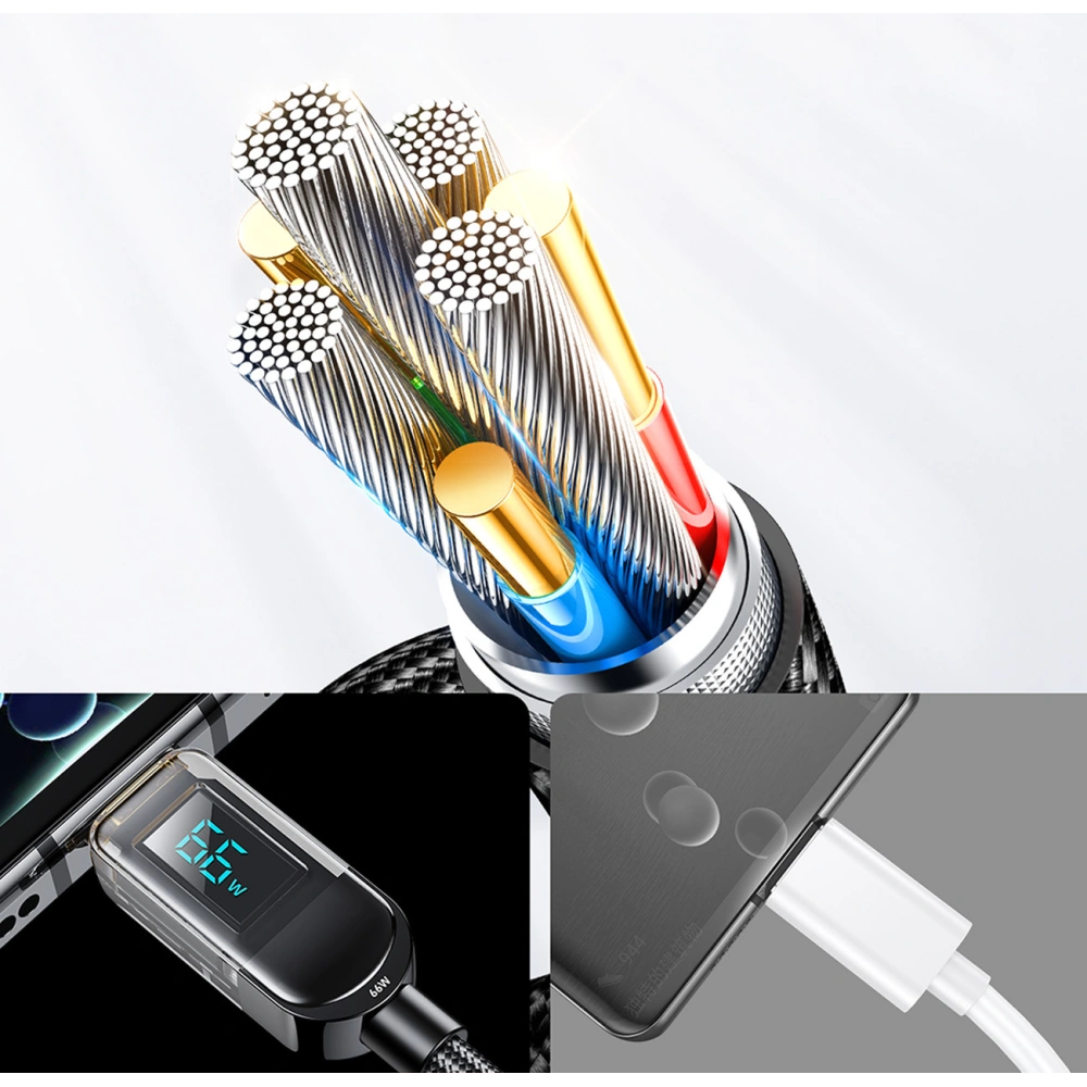 Hurtownia GSM - Kábel Joyroom S-AC066A4 USB-A/USB-C 66W 1,2m fekete - JYR647 - {ean13} - Hurt