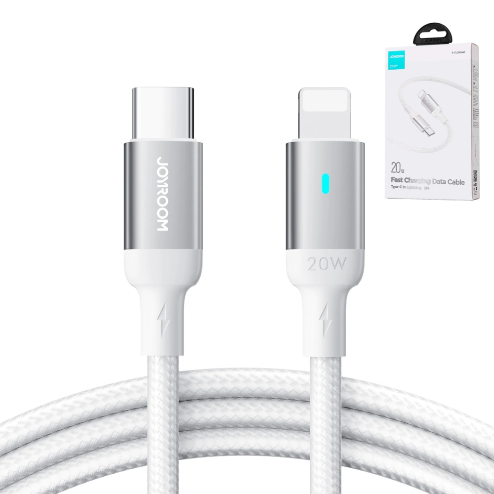 Hurtownia GSM - Cablul Joyroom S-CL020A10 A10 Series USB-C/Lightning 20W 2m alb - JYR648 - {ean13} - Hurt