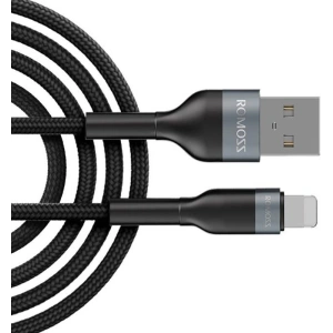 Hurtownia GSM - Cablul Romoss CB12B USB-A/Lightning 2.4A 1m (negru) - ROM54 - {ean13} - Hurt