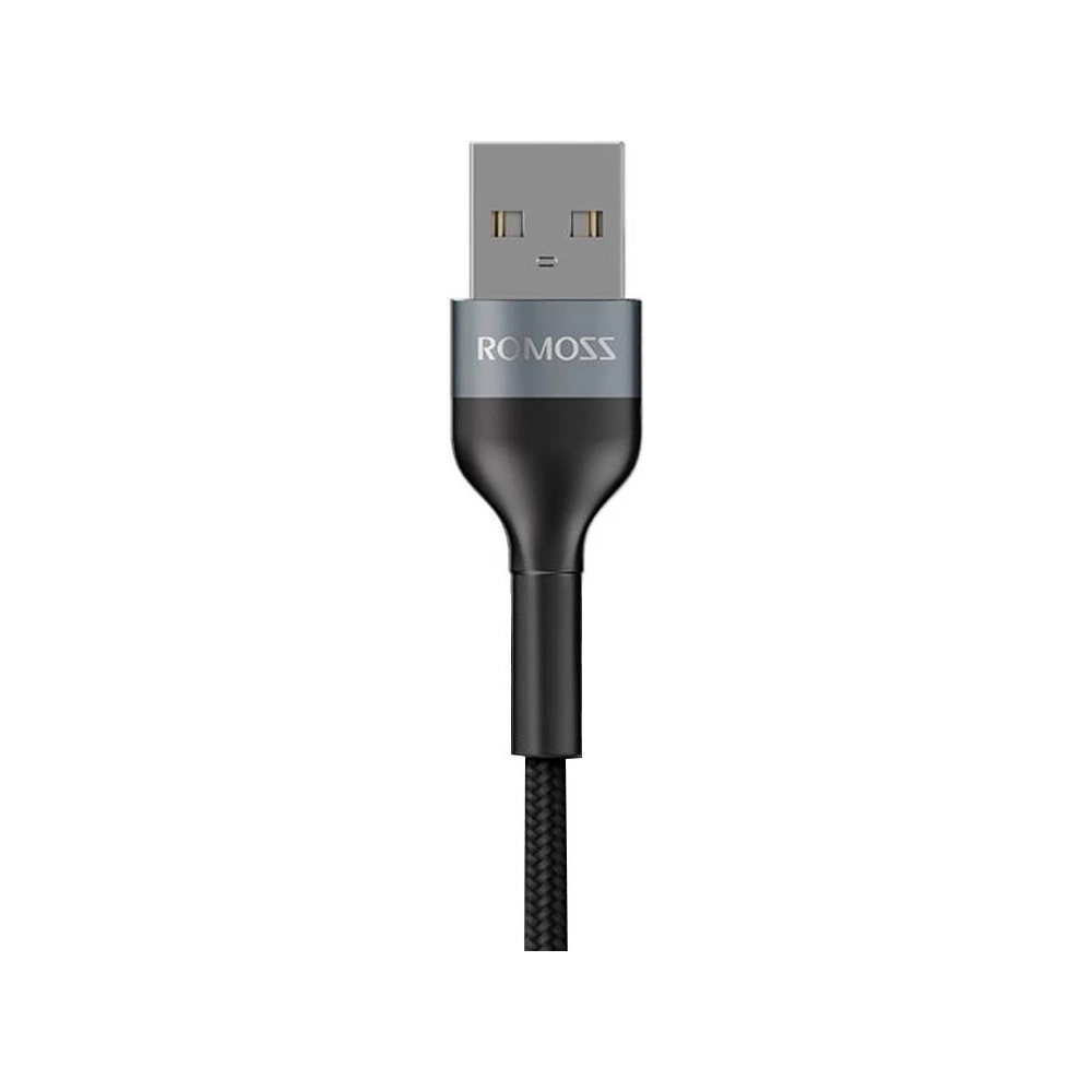 Hurtownia GSM - Kabel Romoss CB12B USB-A/Lightning 2.4A 1m (černý) - ROM54 - {ean13} - Hurt