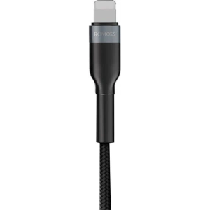 Hurtownia GSM - Cablul Romoss CB12B USB-A/Lightning 2.4A 1m (negru) - ROM54 - {ean13} - Hurt