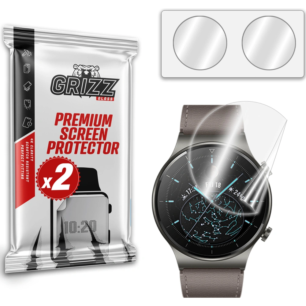 Hurtownia GSM - Cserélhető kerámia fólia GrizzGlass CeramicFilm a Huawei Watch GT 3 Pro 46mm-hez - GRZ4417 - {ean13} - Hurt