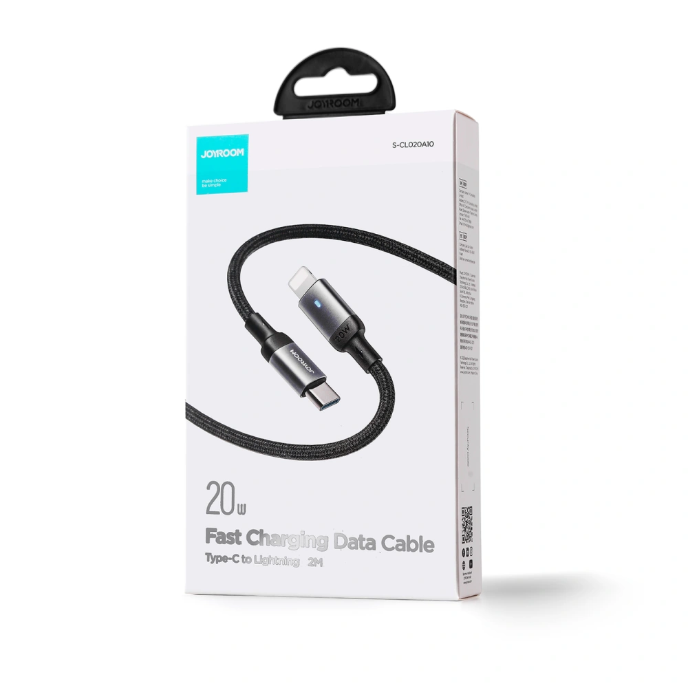 Hurtownia GSM - Cablul Joyroom S-CL020A10 A10 Series USB-C/Lightning 20W 2m negru - JYR649 - {ean13} - Hurt