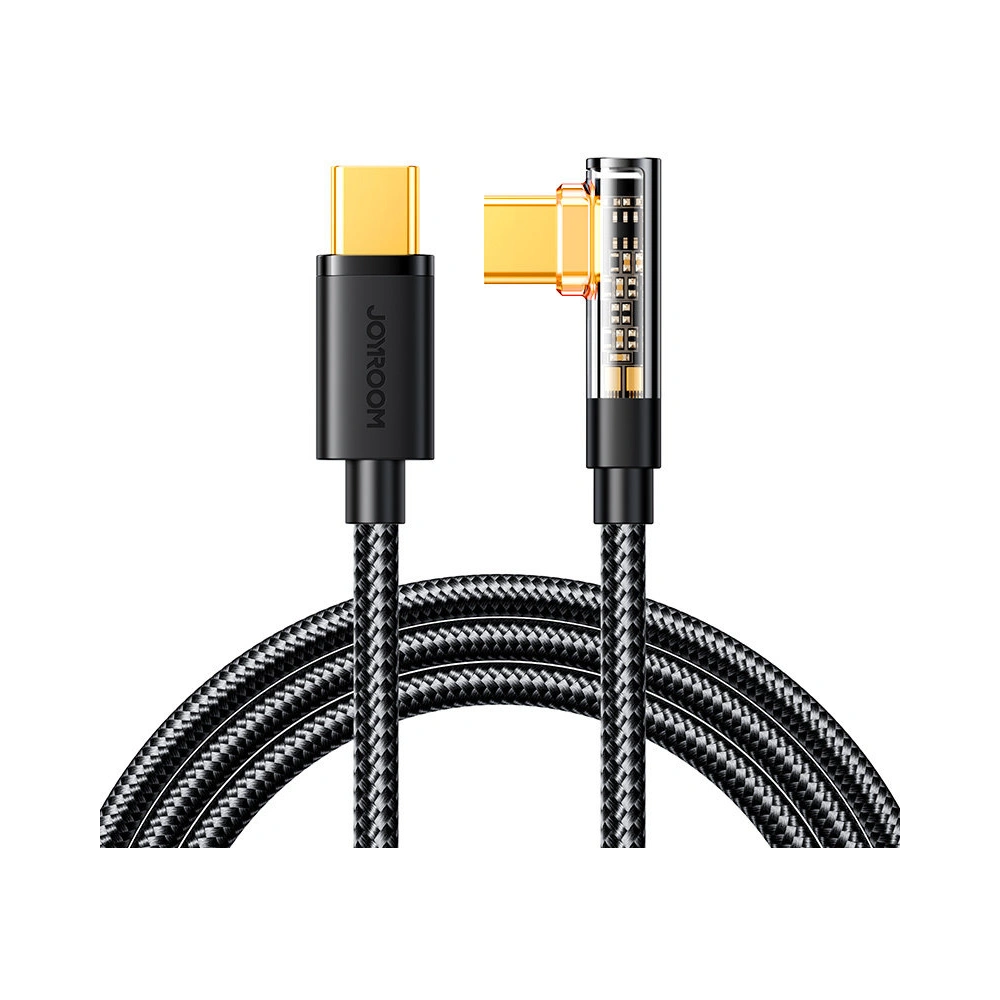 Hurtownia GSM - Kabel winkel Joyroom S-CC100A6 USB-C/USB-C 100W 1,2m schwarz - JYR651 - {ean13} - Hurt