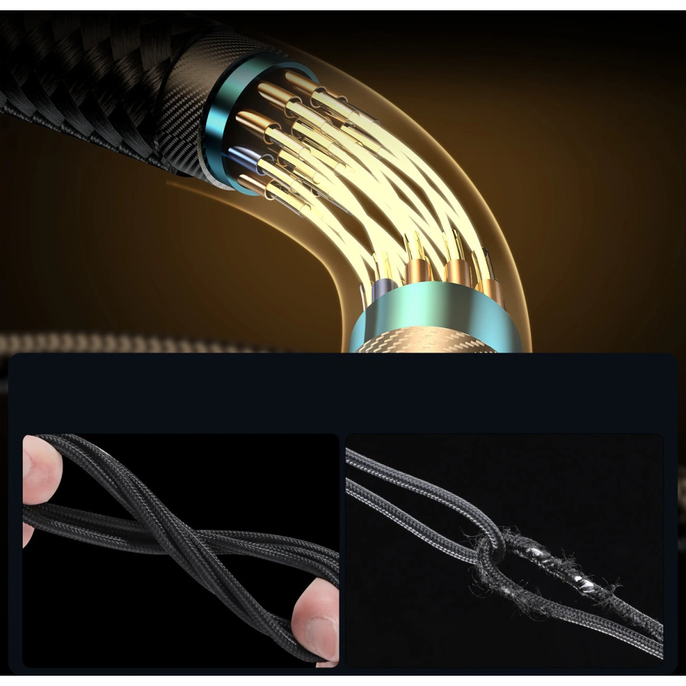 Hurtownia GSM - Kabel winkel Joyroom S-CC100A6 USB-C/USB-C 100W 1,2m schwarz - JYR651 - {ean13} - Hurt