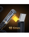Wholesale Angle cable Joyroom S-CC100A6 USB-C/USB-C 100W 1.2m black - JYR651 - {ean13} - Hurt