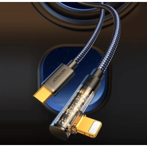 Winkelkabel Joyroom S-CL020A6 Lightning/USB-C 20W 1,2m schwarz