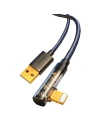 Kabel úhlový Joyroom S-UL012A6 Lightning/USB-A 2.4A 1,2m černý