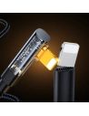Hurtownia GSM - Kabel úhlový Joyroom S-UL012A6 Lightning/USB-A 2.4A 1,2m černý - JYR653 - {ean13} - Hurt