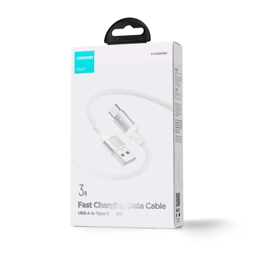 Hurtownia GSM - Kabel Joyroom S-UC027A10 A10 Series USB-C/USB-A 3A 2m bílý - JYR655 - {ean13} - Hurt