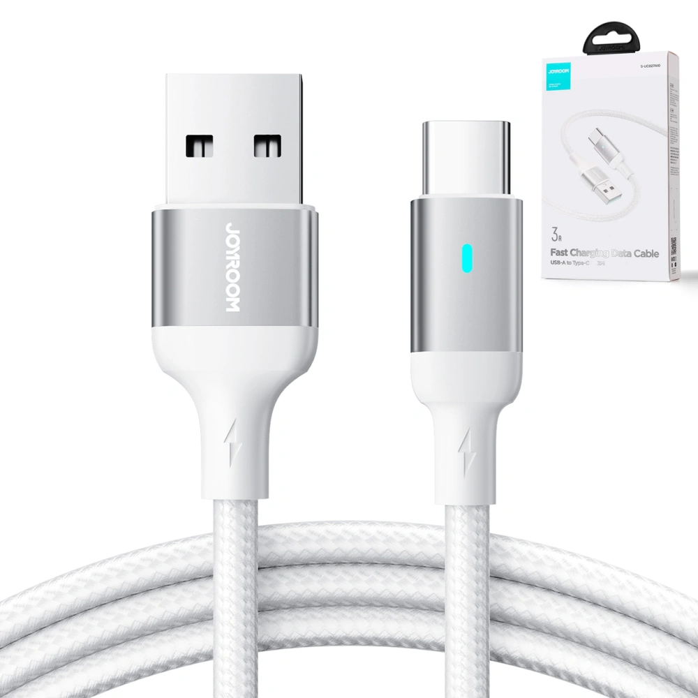 Hurtownia GSM - Kabel Joyroom S-UC027A10 A10 Series USB-C/USB-A 3A 2m bílý - JYR655 - {ean13} - Hurt