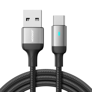 Hurtownia GSM - Cablul Joyroom A10 Series USB-A/USB-C 3A 1,2m negru - JYR661 - {ean13} - Hurt