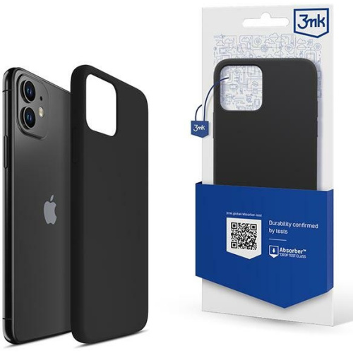 3MK Distributor - 5903108498975 - 3MK4707 - Case 3MK Silicone Case Apple iPhone 11 black/black - B2B homescreen