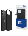 Case 3MK Silicone Case Apple iPhone 11 black/black