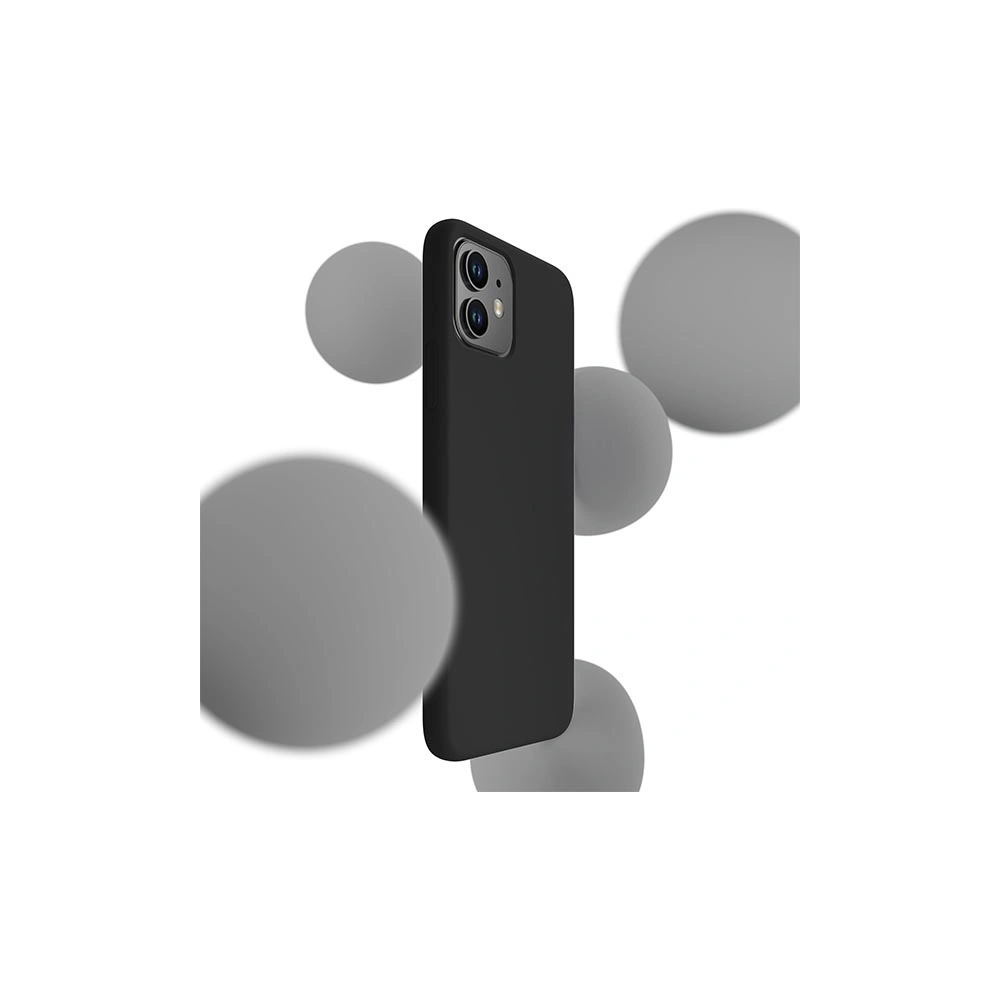 Hurtownia GSM - Etui 3MK Silicone Case Apple iPhone 11 czarny/black - 3MK4707 - {ean13} - Hurt