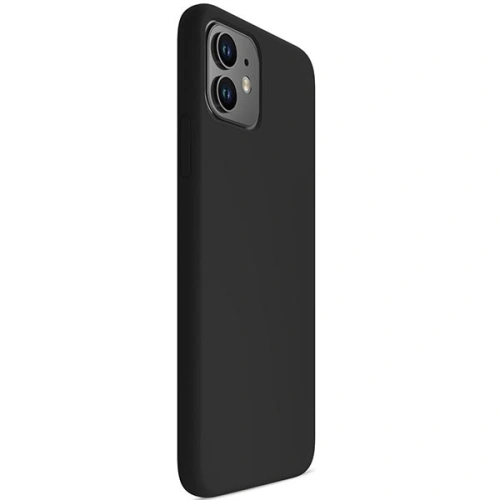 Etui 3MK Silicone Case Apple iPhone 11 czarny/black