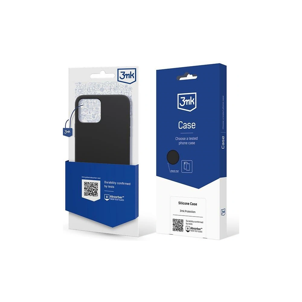 Hurtownia GSM - Etui 3MK Silicone Case Apple iPhone 11 czarny/black - 3MK4707 - {ean13} - Hurt