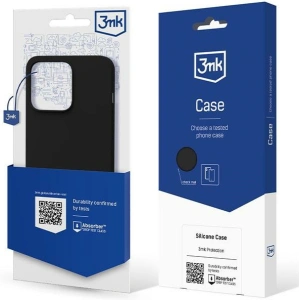 Hurtownia GSM - Etui 3MK silikonový kryt Apple iPhone 12/12 Pro černý/black - 3MK4709 - {ean13} - Hurt