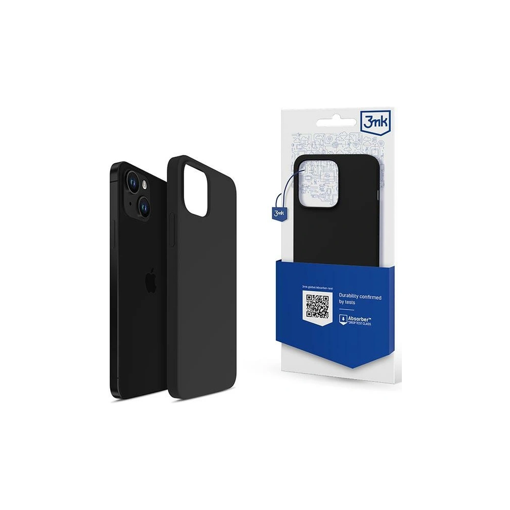 Hurtownia GSM - Etui 3MK silikonový kryt Apple iPhone 13 černý/black - 3MK4710 - {ean13} - Hurt