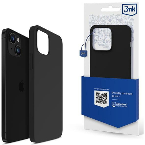 3MK Distributor - 5903108499033 - 3MK4711 - Case 3MK Silicone Case Apple iPhone 13 mini black/black - B2B homescreen