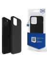 Etui 3MK Silikonhülle Apple iPhone 13 mini schwarz/black