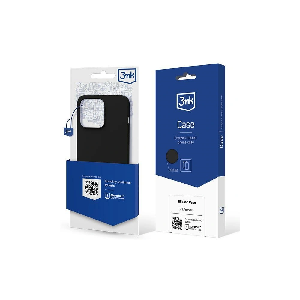 Hurtownia GSM - Etui 3MK silikonový kryt Apple iPhone 13 mini černý/black - 3MK4711 - {ean13} - Hurt