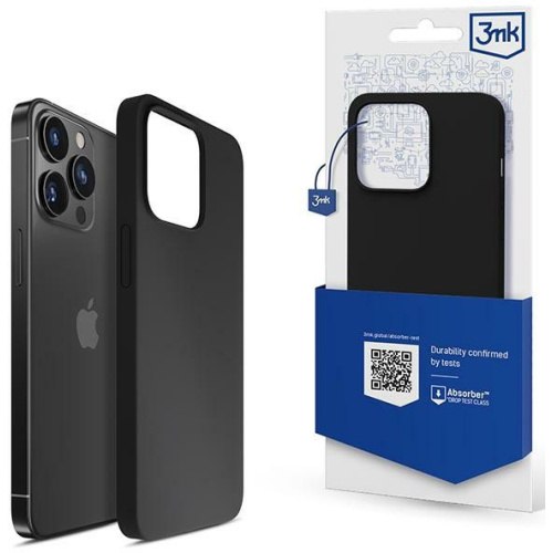 3MK Distributor - 5903108499040 - 3MK4712 - Case 3MK Silicone Case Apple iPhone 13 Pro black/black - B2B homescreen