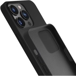 Etui 3MK Silicone Case Apple iPhone 13 Pro czarny/black