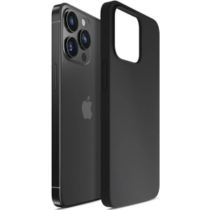 Etui 3MK Silicone Case Apple iPhone 13 Pro czarny/black