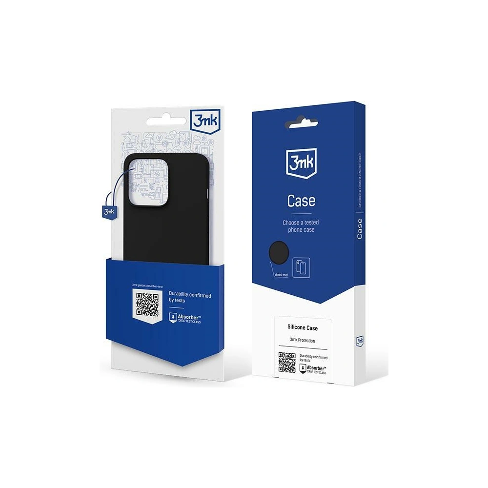 Hurtownia GSM - Etui 3MK silikonový kryt Apple iPhone 13 Pro Max černý/black - 3MK4713 - {ean13} - Hurt