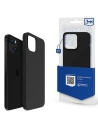 Etui 3MK Silikonhülle Apple iPhone 14 schwarz/black