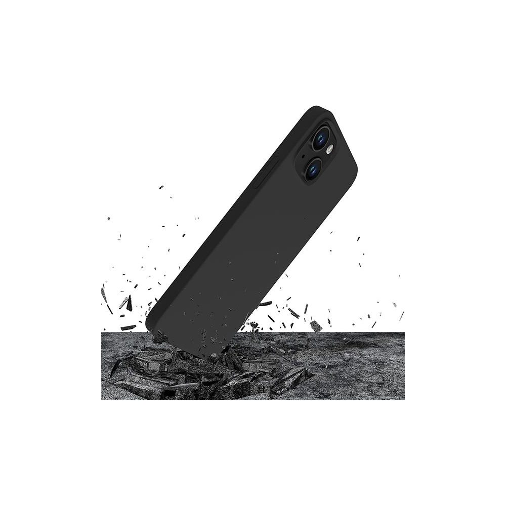 Hurtownia GSM - Etui 3MK Silikonhülle Apple iPhone 14 schwarz/black - 3MK4714 - {ean13} - Hurt