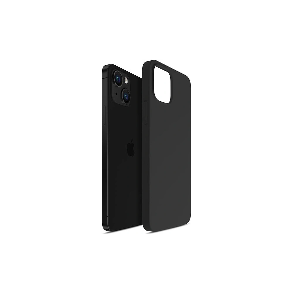 Hurtownia GSM - Etui 3MK silikonový kryt Apple iPhone 14 černý/black - 3MK4714 - {ean13} - Hurt