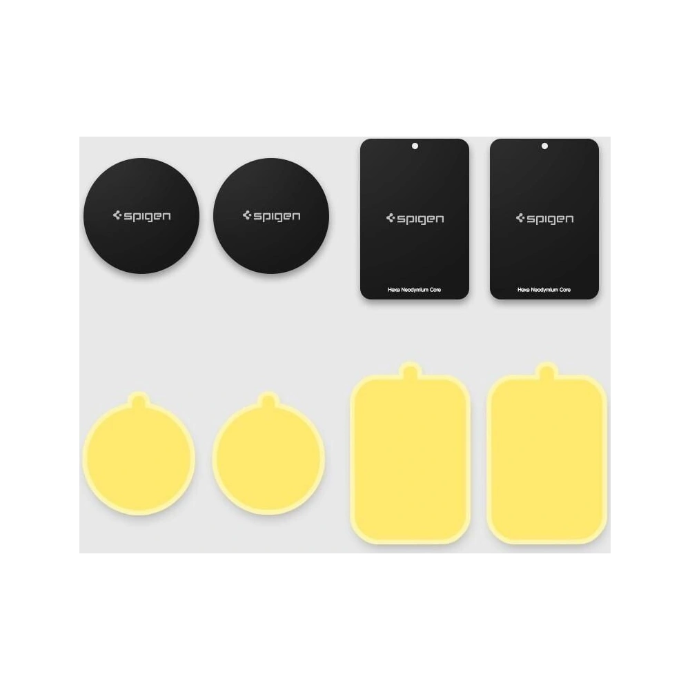 Hurtownia GSM - Spigen Plăci pentru suportul magnetic MP-4P Metalplate Magnetic Car Mount - SPN615 - {ean13} - Hurt