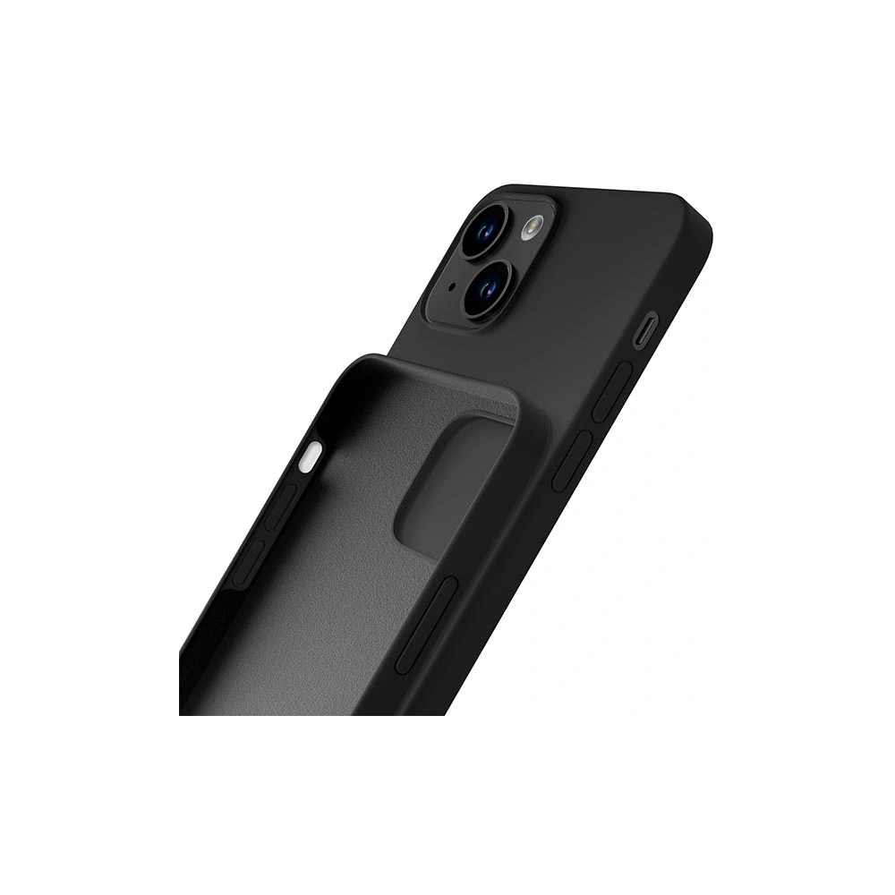 Hurtownia GSM - Etui 3MK Silikonhülle Apple iPhone 14 Plus / 15 Plus schwarz/black - 3MK4715 - {ean13} - Hurt