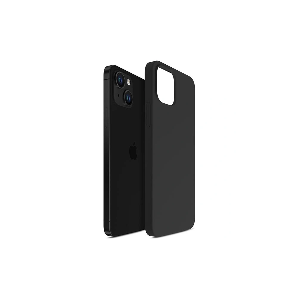 Hurtownia GSM - Etui 3MK Silikonhülle Apple iPhone 14 Plus / 15 Plus schwarz/black - 3MK4715 - {ean13} - Hurt