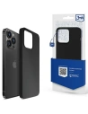 Etui 3MK silikonový kryt Apple iPhone 14 Pro černý/black