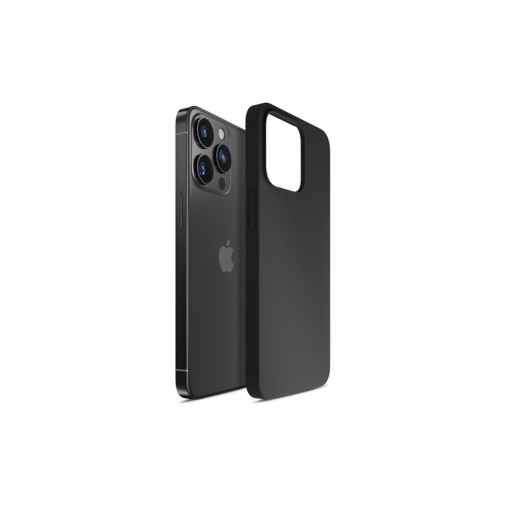 Hurtownia GSM - Etui 3MK silikonový kryt Apple iPhone 14 Pro černý/black - 3MK4716 - {ean13} - Hurt